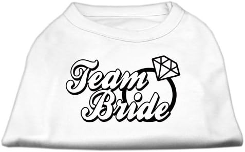 Mirage Pet Products Team Bride Screen Print Shirt White XXL