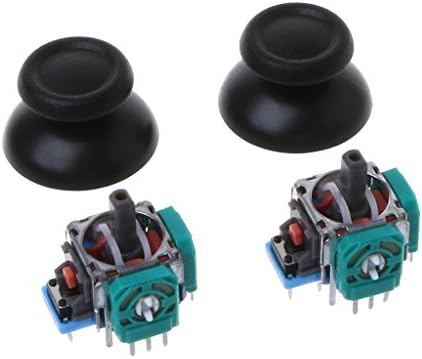 Yousike Joystick Analog Exis Sensor Module Thumbstick para PS4 Pro Slim Controller, 2 PCS Substituição de joystick