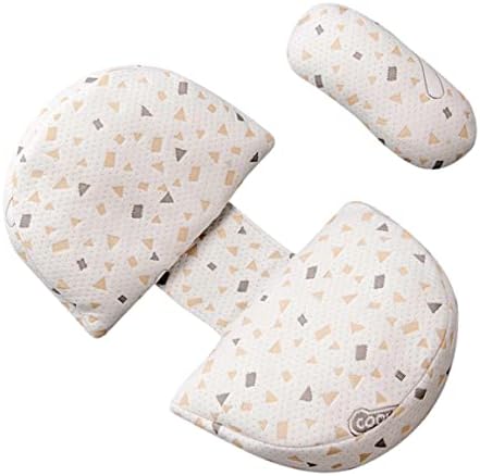 Travesseiro de gravidez, travesseiro de corpo inteiro em forma de U e suporte de maternidade - travesseiro de cunha travesseiro de suporte de barriga ajustável com tampa destacável - cinza + travesseiro ajustável