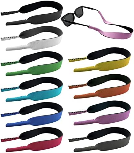 10 pacote de tiras de óculos de sol flutuante, ckanday 10 cores