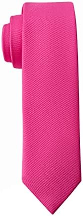 Tastion Skinny 2,36 polegadas de cor sólida laços para homens, gravata clássica para a festa de casamento
