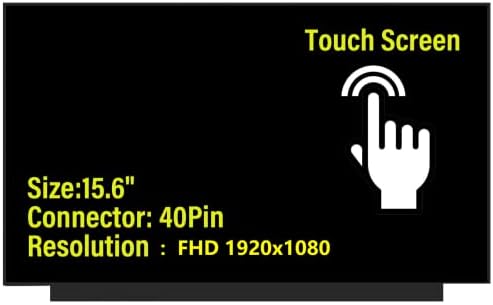 TftCenter NV156FHM-T07 V8.0 V8.3 V8.4 Substituição da tela de toque LCD.