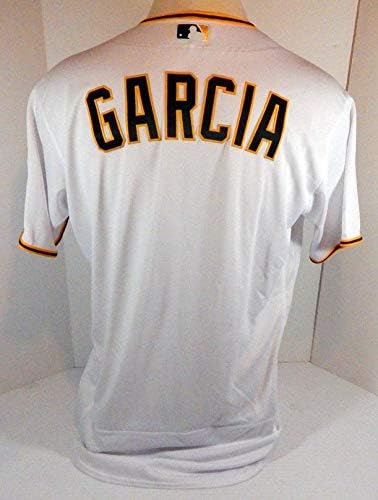 2018 Pittsburgh Pirates Carlos Garcia # Jogo emitiu White Jersey Pitt33463 - Jogo usou camisas MLB