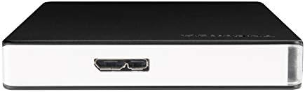 Toshiba Canvio Slim 2TB Portátil disco rígido externo USB 3.0, preto - hdtd320xk3ea