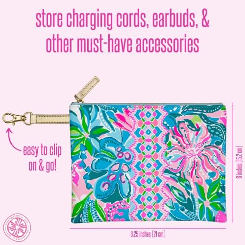 Lilly Pulitzer Laptop Sleeve Golden Hour One Tamanho
