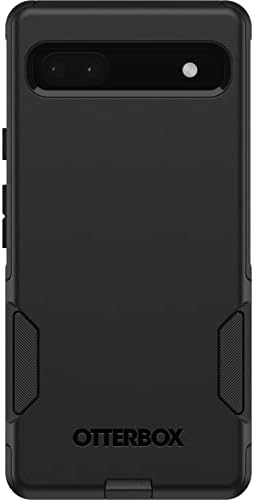 OtterBox Google Pixel 6A Case da série Comuter - Black, Slim & Tough, Frenda de bolso, com proteção contra a porta