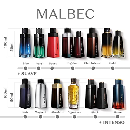 Botocario - Line Malbec - Colonia Masculina Vert 100 ml -