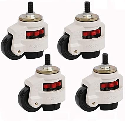 Freaze 4 PCs nivelamento de caules Casters GD-40