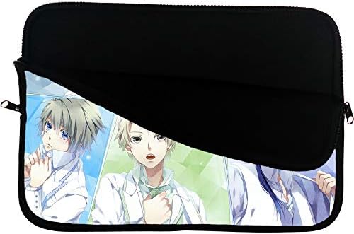 Norn9 Anime Laptop Saco de laptop de 15 polegadas Caixa de laptop com superfície de mousepad - Proteja todos os seus dispositivos em grande estilo com este laptop de bolsa de computador de anime e manga de tablet