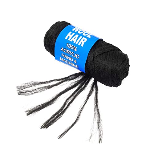 Fio de cabelo de lã brasileira para tranças de fios de acrílico de lã brasileira para tranças africanas/torção da primavera/locs/envoltórios