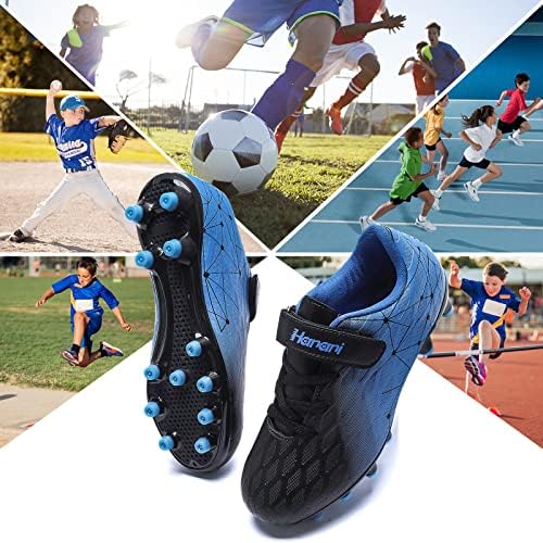 Hanani Boys Soccer Cleats Kids Girls Girls FG/AG Athletics Sapatho Sapatos de Treinamento de Treinamento de Treinando