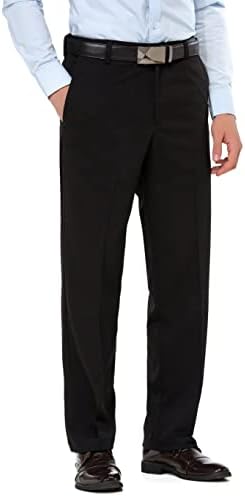 Clothin Men's Expandable cintura plana Front Front Golf Fit Classic Fit