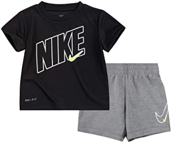 Nike Little Boys Dri-Fit Tee & Shorts 2 Peças Conjunto