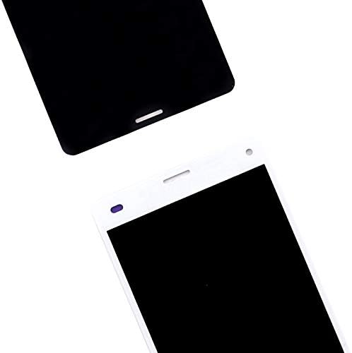 Telas LCD para celular Lysee - 10pcs/lote para a Sony para Xperia Z3 Compact LCD D5803 D5833 Digitalizador de tela de toque Z3 Mini Display para telefone DHL EMS -