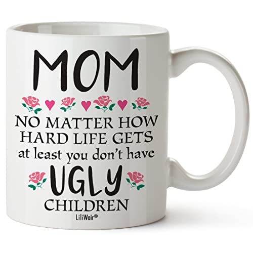 Presentes para mamãe da filha filho Funny Birthday Coffee Canecas Presentes em Direito Mães Melhor Funnic Funny Legal Únique