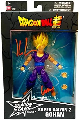 Kyle Hebert autografado assinado Dragon Ball Super Figura JSA Coa Gohan