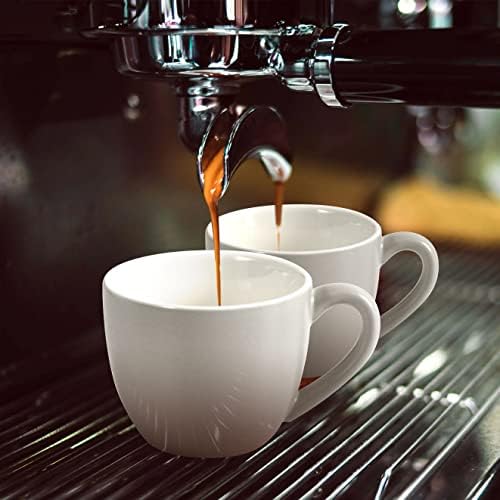 Homedge mini procelain expresso Cup, 3 onças / 90 ml de canecas de café minúsculas
