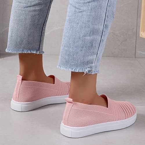 Sapatos casuais para mulheres com jeans 2022 Sênis de primavera Sênis Sapatos de segurança de almofada macia