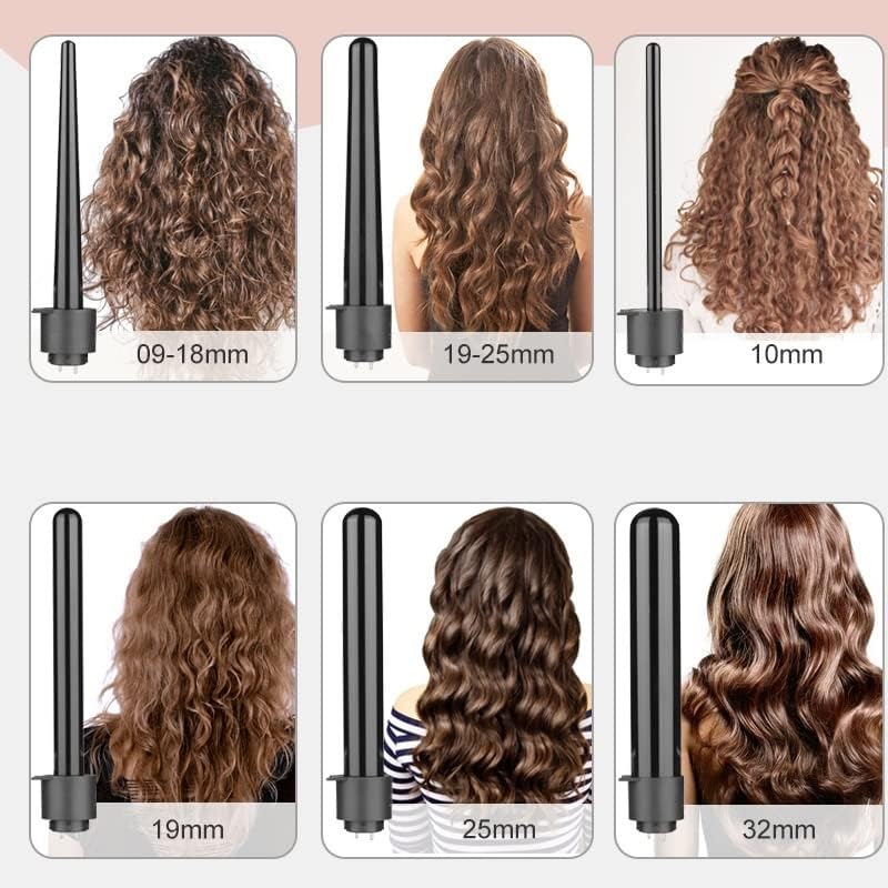 Sdfgh Electric 5 em 1 Cabelo Waver Flor Flower Coneroller Varraquela