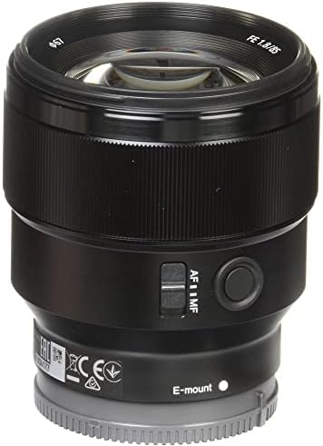 Sony Fe 85mm f/1,8 lente + kit de filtro + lente tampa de lente Kit + Kit de limpeza + mais