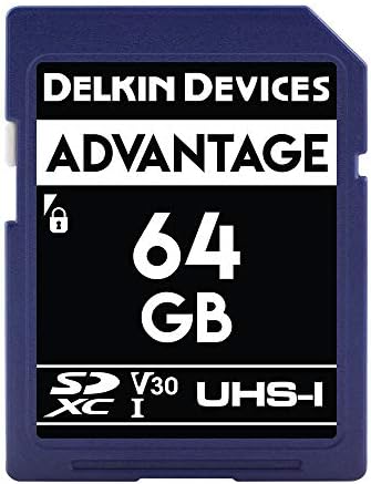 Delkin Devices 64 GB vantagem SDXC UHS-I Memory Card