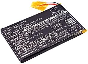 Substituição da bateria para a Sony NWZ-ZX1, ​​Walkman NWZ-ZX1 Parte No US453759