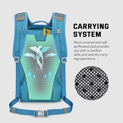 Skysper Small Hucking Backpack, 20l Travel Mackpacks Mochilas à prova d'água Daypack para homens