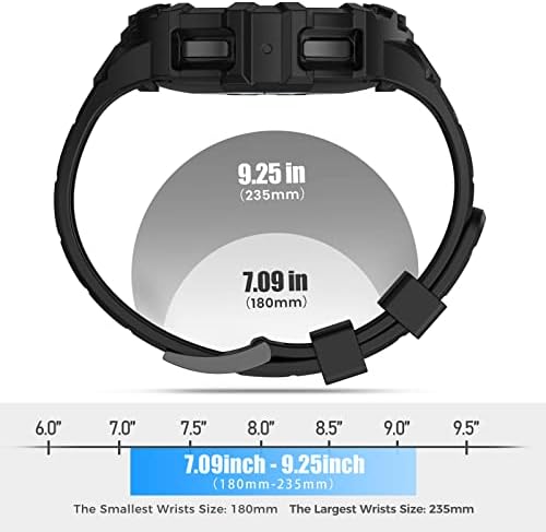 Aiyock Band Compatível para Galaxy Watch 4 Classic 46mm 2021 Lançamento com caixa de pára