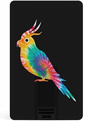 Tie Dye Cockatiel USB Drive Flash Drive Design USB Flash Drive personalizado Memory Stick Tecla 64G