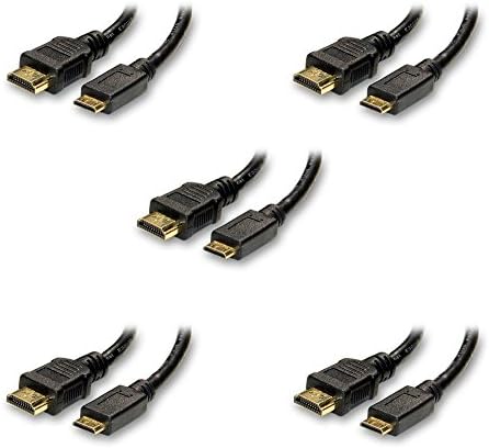 HDMI banhado a ouro para HDMI Mini Cable, 1,83 metros, 6 pés