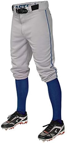 Calça de beisebol Easton Pro+ Knicker | Tamanhos para jovens | Opções sólidas e canalizadas
