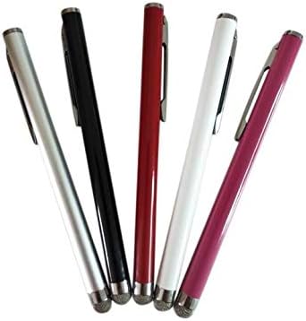 BOXWAVE EVERTOUCH Slimline Capacition Stylus - Jet Black, caneta de caneta para smartphones e tablets