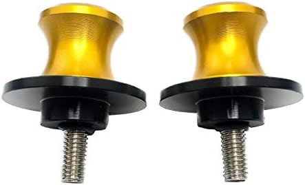 6mm m6 x 1,5 braço de giro da motocicleta sliders sliders spools CNC Braço de balanço parafusos 2pcs para yzf r1 r3 r6 r25 r125 r6s