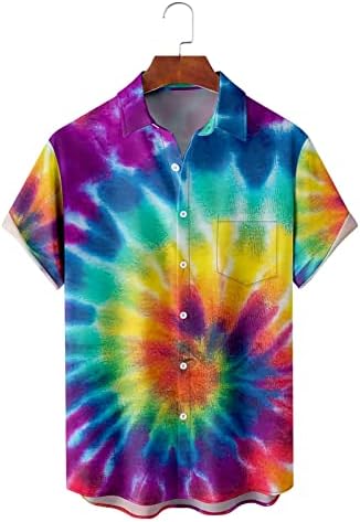 Camisas de verão para homens 2023 Pintura impressa 3d Camisa floral Homens homens recusarem colar