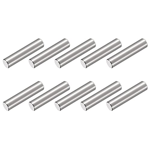Metallixity Dowel Pin 15pcs, 304 PRETENHO DE ALGUMA PEGS SUPORTE DE PEGS PINTERS AFESENER ELEMENTOS - Para dispositivos