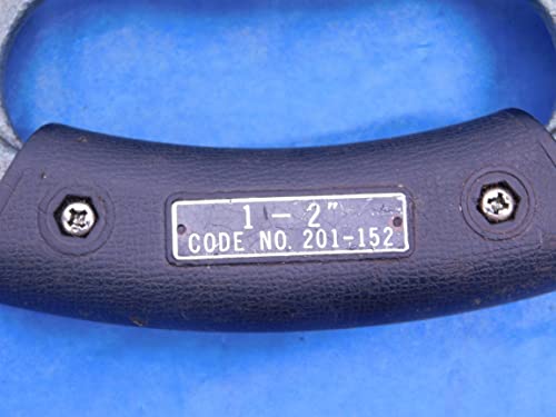 Mitutoyo 201-152 Dial Snap Gage 1-2 Faixa com ID-S112TB Indicador digital-MS5573AP1