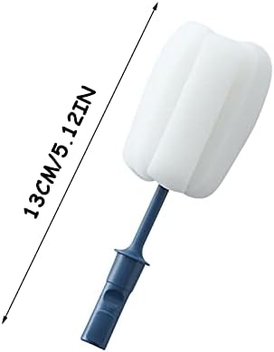 Escova de limpeza removível escova de mamadeira de mamadeira de esponja de escova de substituição IA5