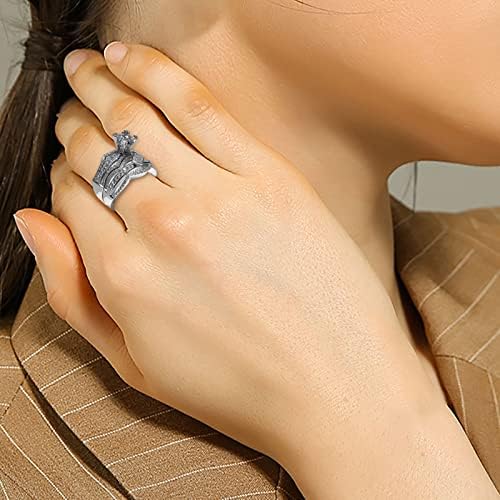 Anel feminino de moda desgaste diamante -kle diamante anel anel de anel de anel de anel de rosa do dia dos namorados