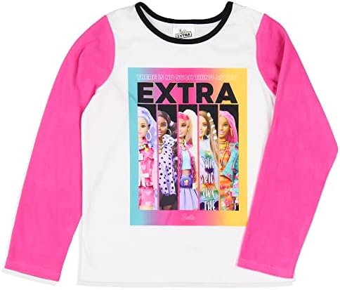 Komar Kids Barbie Girls não é como um conjunto de pijama de lã extra de 2 peças