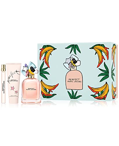 Marc Jacobs Perfeito de 3 peças Eau de Parfum Conjunto de presentes