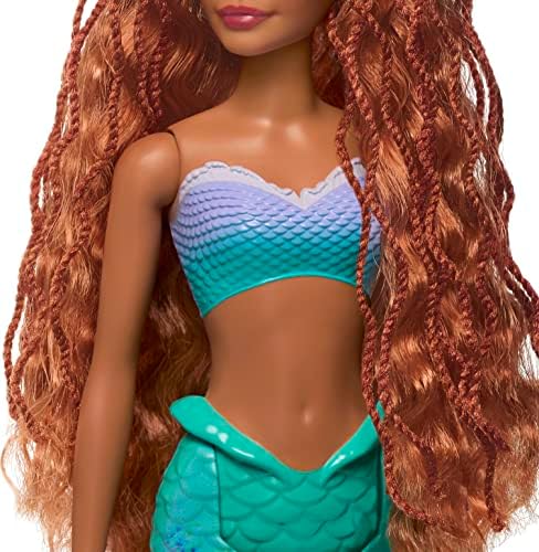 Mattel Disney, a boneca Little Mermaid Ariel, Doll Fashion com roupa de assinatura, brinquedos inspirados pela Disney's
