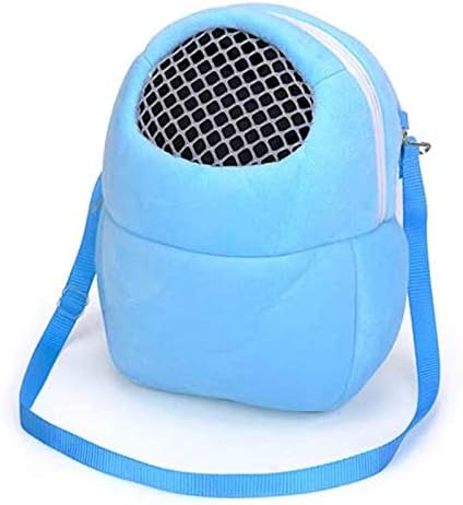 Besimple Pet Hamsters Bolsa de transportadora Backpack de viagem portátil com alça de ombro para pequenos animais de estimação