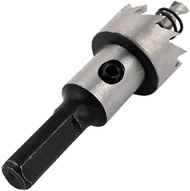 X-Dree 20,5mm Cutting DIA HSS 6542 Twist Brill Bit Hole Cutter Cutter W HEX CHAVE (20,5mm Cutting DIA HSS 6542 Twist Drill Bit Agujero