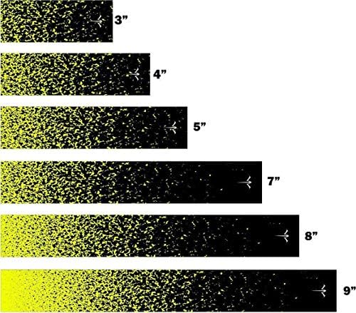 Água Branca Arco e flecha não laminado Spray Paint Fade Arrow Pack 15 PC Pacote Escolha Largura de Comprimento