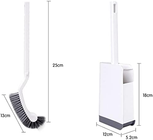 Wionc Double-lises Limpeio de limpeza do banheiro doméstico Creative Brush Lavatório Longo com Longo com Base WC Selder