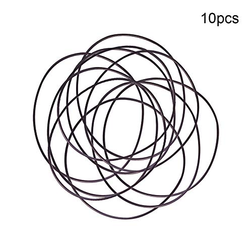 OTHMRO 10PCS Nitrile Rubber O-rings, arame de 3,5 mm Dia 200mm od métrica de vedação NBR arruelas de borracha para