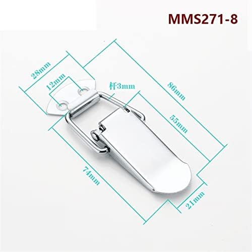 RFXCOM Lock de porta inoxidável HASP para janela da caixa de telefonia da caixa de telefonia MMS271 F 1PCS