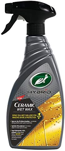 Turtle Wax 53339 Soluções híbridas Cera de carros de spray molhada de cerâmica 500ml