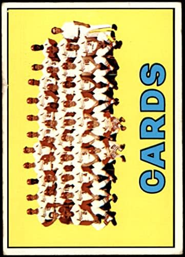 1967 TOPPS 173 Cardinals Team St. Louis Cardinals VG Cardinals