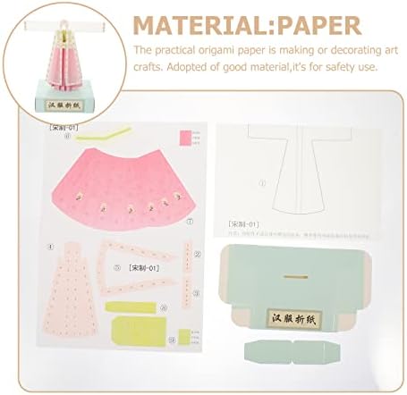 Pulseira sewroro Bracelete Kit Kit Fazendo Kit de Origami papel estilo chinês papel dobrável papel de papel artesanal